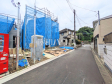 接道状況および現場風景 【三鷹市新川4丁目】 接道状況および現場風景 【三鷹市新川4丁目】