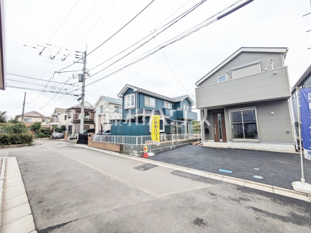 1号棟 接道状況および現場風景 【清瀬市下清戸1丁目】/撮影日2026/09/27
