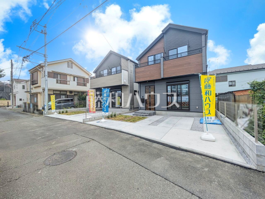 接道状況および現場風景 【日野市大字石田】