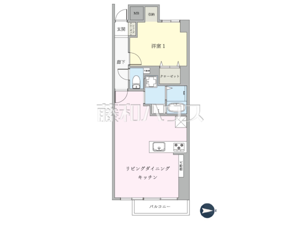 間取図 【モンシャトーラポール多摩】 間取図 【モンシャトーラポール多摩】