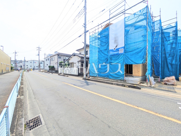 接道状況および現場風景 【志木市柏町2丁目】 接道状況および現場風景 【志木市柏町2丁目】