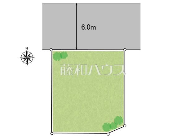 全体区画図 【東大和市中央1丁目】 全体区画図 【東大和市中央1丁目】
