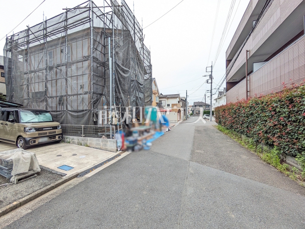 接道状況および現場風景 【東大和市中央1丁目】 接道状況および現場風景 【東大和市中央1丁目】
