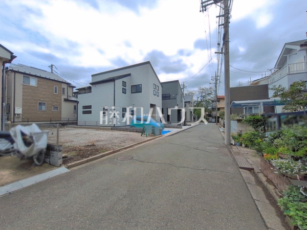 接道状況および現場風景 【新座市西堀2丁目】 接道状況および現場風景 【新座市西堀2丁目】