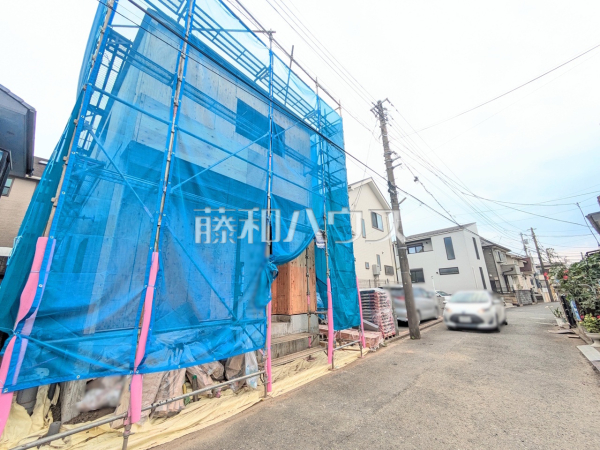 接道状況および現場風景 【東村山市秋津町3丁目】 接道状況および現場風景 【東村山市秋津町3丁目】