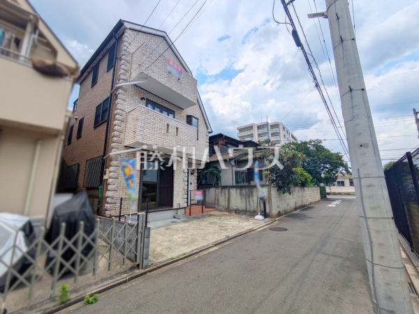 接道状況および現場風景 【立川市曙町3丁目】 接道状況および現場風景 【立川市曙町3丁目】
