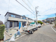 接道状況および現場風景 【多摩市聖ヶ丘2丁目】 接道状況および現場風景 【多摩市聖ヶ丘2丁目】
