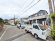 接道状況および現場風景 【多摩市聖ヶ丘2丁目】 接道状況および現場風景 【多摩市聖ヶ丘2丁目】