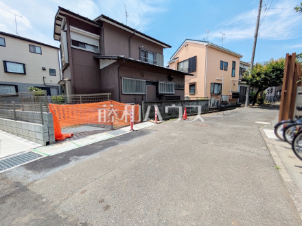 接道状況および現場風景 【川崎市多摩区菅稲田堤2丁目】/撮影日2026/06/13