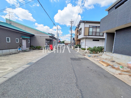 接道状況および現場風景 【春日井市篠木町4丁目】/撮影日2026/09/05