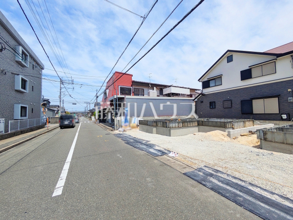 接道状況および現場風景 【福岡市城南区東油山1丁目】 接道状況および現場風景 【福岡市城南区東油山1丁目】