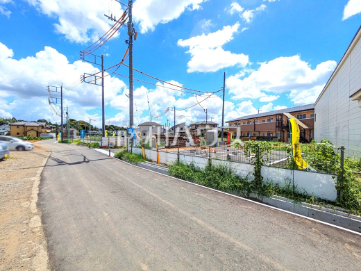 接道状況および現場風景 【国立市谷保】