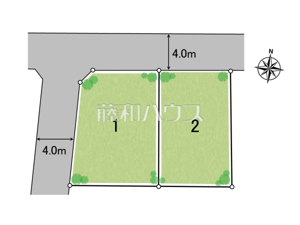 全体区画図 【練馬区関町北5丁目】 全体区画図 【練馬区関町北5丁目】