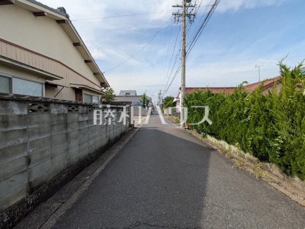 接道状況および現場風景 【名古屋市守山区小幡2丁目】 接道状況および現場風景 【名古屋市守山区小幡2丁目】