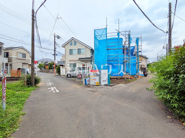 接道状況および現場風景 【西東京市南町2丁目】 接道状況および現場風景 【西東京市南町2丁目】