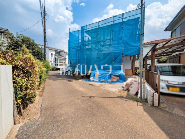 接道状況および現場風景 【西東京市南町2丁目】 接道状況および現場風景 【西東京市南町2丁目】