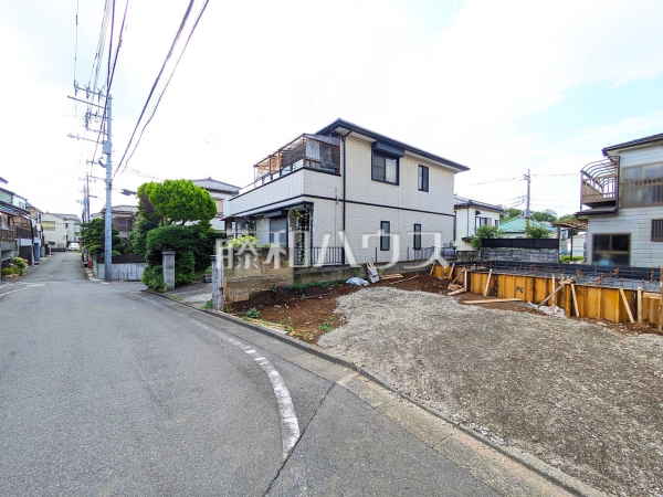 接道状況および現場風景 【朝霞市岡3丁目】 接道状況および現場風景 【朝霞市岡3丁目】