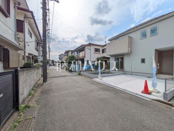 接道状況および現場風景 【国分寺市西町4丁目】 接道状況および現場風景 【国分寺市西町4丁目】