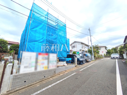 接道状況および現場風景 【八王子市片倉町】/撮影日2026/08/22