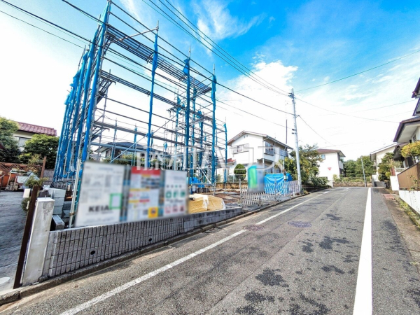 接道状況および現場風景 【八王子市片倉町】 接道状況および現場風景 【八王子市片倉町】