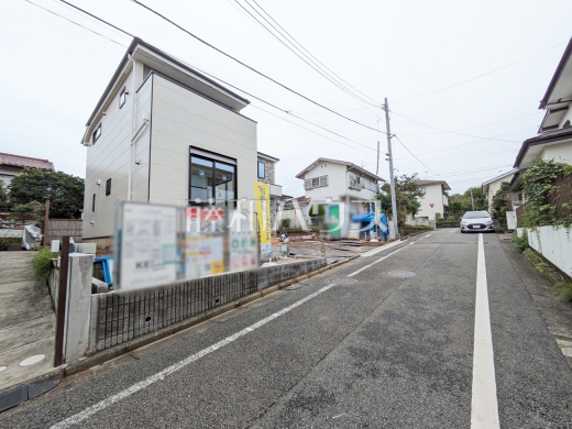 接道状況および現場風景 【八王子市片倉町】