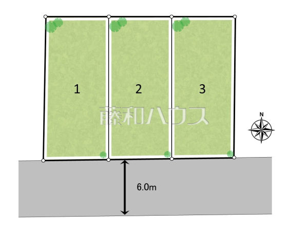 全体区画図 【国分寺市北町1丁目】 全体区画図 【国分寺市北町1丁目】