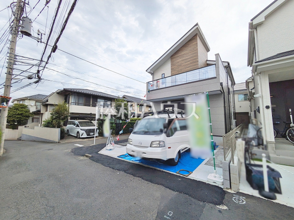 接道状況および現場風景 【小金井市緑町4丁目】 接道状況および現場風景 【小金井市緑町4丁目】