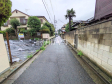 接道状況および現場風景 【世田谷区代沢5丁目】 接道状況および現場風景 【世田谷区代沢5丁目】