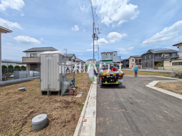 接道状況および現場風景 【国分寺市北町5丁目】 接道状況および現場風景 【国分寺市北町5丁目】