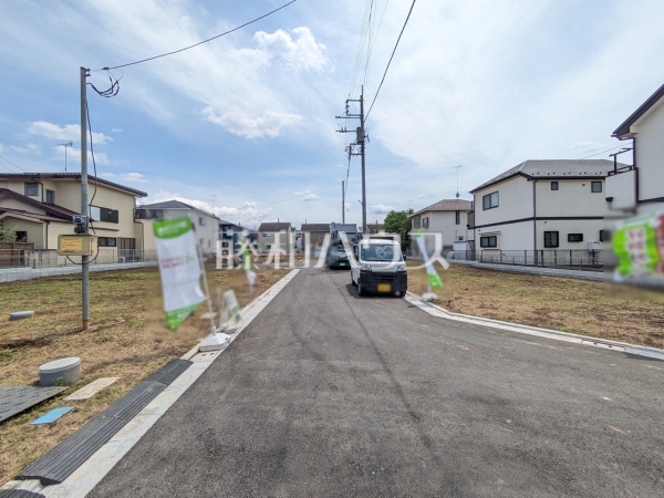 接道状況および現場風景 【国分寺市北町5丁目】 接道状況および現場風景 【国分寺市北町5丁目】