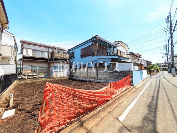接道状況および現場風景 【東村山市青葉町3丁目】 接道状況および現場風景 【東村山市青葉町3丁目】