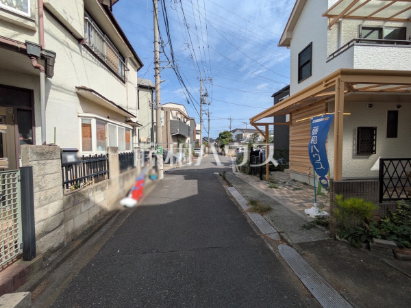 接道状況および現場風景 【杉並区成田東1丁目】 接道状況および現場風景 【杉並区成田東1丁目】