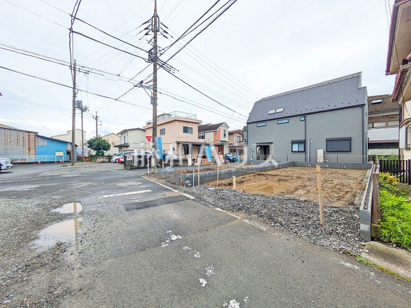 接道状況および現場風景 【八王子市元横山町3丁目】 接道状況および現場風景 【八王子市元横山町3丁目】
