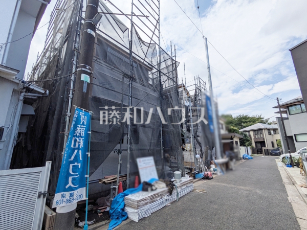接道状況および現場風景 【練馬区立野町】 接道状況および現場風景 【練馬区立野町】