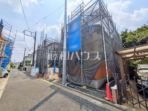 接道状況および現場風景 【練馬区立野町】 接道状況および現場風景 【練馬区立野町】