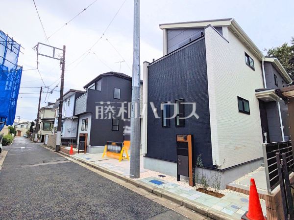 接道状況および現場風景 【練馬区立野町】 接道状況および現場風景 【練馬区立野町】