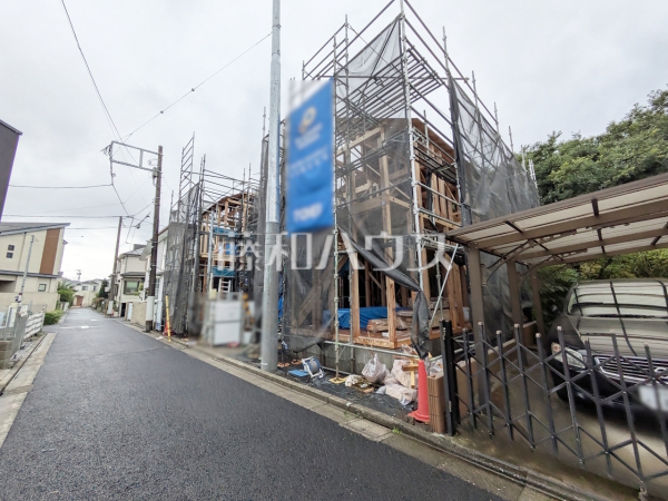 接道状況および現場風景 【練馬区立野町】 接道状況および現場風景 【練馬区立野町】