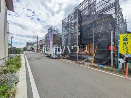 接道状況および現場風景 【国分寺市北町4丁目】/撮影日2026/09/14