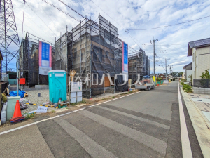 接道状況および現場風景