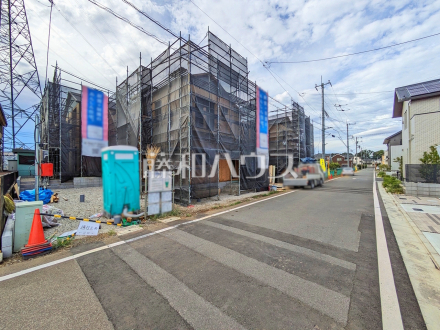 接道状況および現場風景 【国分寺市北町4丁目】/撮影日2026/09/14