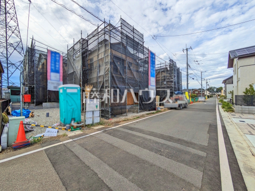 接道状況および現場風景 【国分寺市北町4丁目】