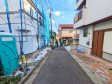 接道状況および現場風景 【中野区白鷺3丁目】 接道状況および現場風景 【中野区白鷺3丁目】