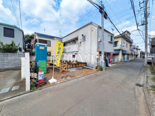 接道状況および現場風景 【清瀬市元町1丁目】