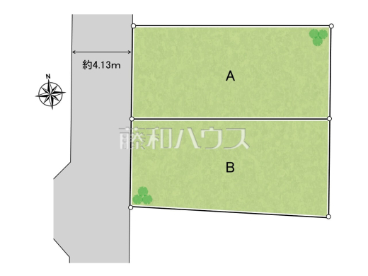 全体区画図 【小平市上水南町2丁目】 平日のご案内も可能です。まずはお気軽にお問合せ下さいませ。
