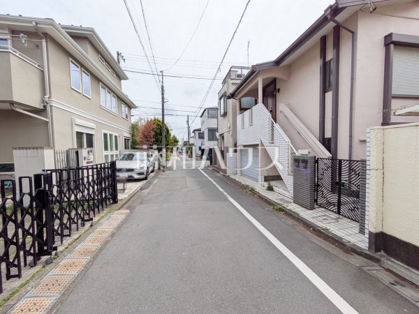 接道状況および現場風景 【杉並区南荻窪3丁目】 接道状況および現場風景 【杉並区南荻窪3丁目】