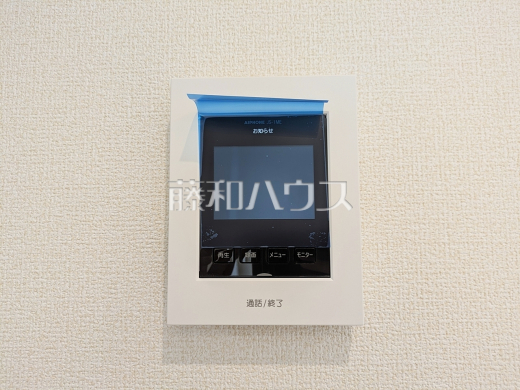 2号棟 TVモニター付インターフォン 【府中市押立町5丁目】 防犯に役立つTVモニター付インターフォン
