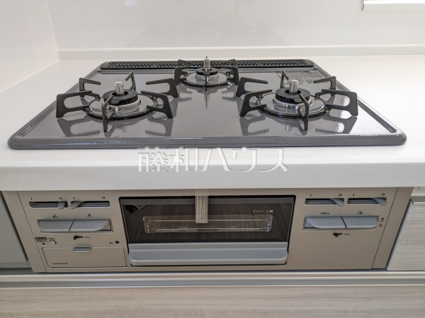 C号棟 キッチンコンロ・グリル 【南風原町字新川】 C号棟 キッチンコンロ・グリル 【南風原町字新川】