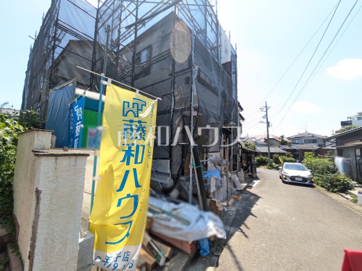 接道状況および現場風景 【八王子市緑町】