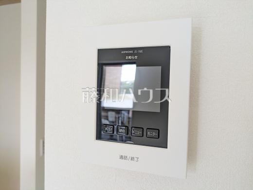 TVモニター付インターホン 【八王子市緑町】 防犯に役立つTVモニター付インターフォン