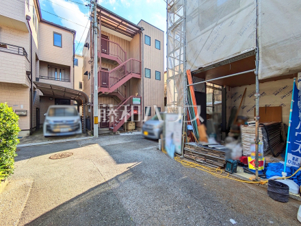接道状況および現場風景 【朝霞市本町2丁目】/撮影日2026/07/09